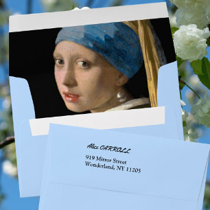 Johannes Vermeer - Girl with a Pearl Earring Envelope