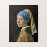 Johannes Vermeer - Girl with a Pearl Earring Jigsaw Puzzle<br><div class="desc">Girl with a Pearl Earring / Girl in a Turban / Head of Girl in a Turban / The Young Girl with Turban / Head of a Young Girl - Johannes Vermeer,  1665</div>
