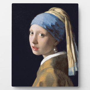 Johannes Vermeer - Girl with a Pearl Earring Plaque