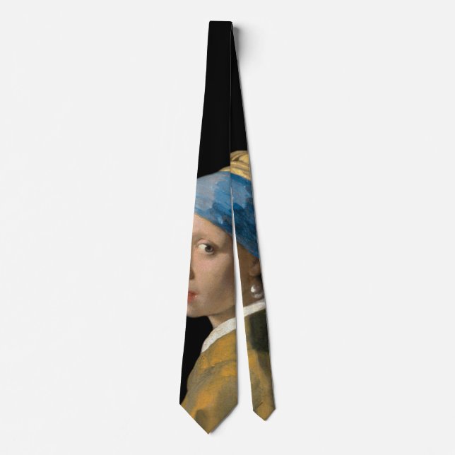 Johannes Vermeer - Girl with a Pearl Earring Tie (Front)