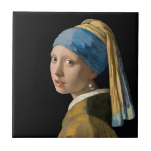 Johannes Vermeer - Girl with a Pearl Earring Tile