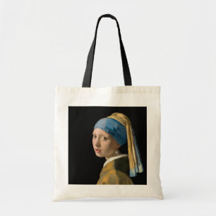 Johannes Vermeer - Girl with a Pearl Earring Tote Bag