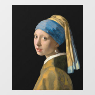 Johannes Vermeer - Girl with a Pearl Earring Window Cling