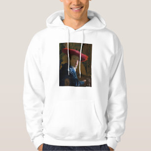 Johannes Vermeer - Girl with a Red Hat Hoodie
