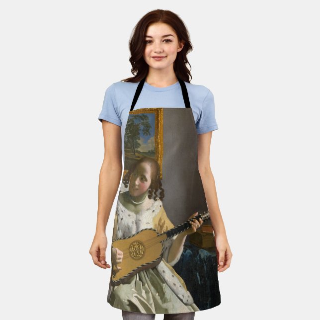 Johannes Vermeer - Guitar Player Apron (Worn)