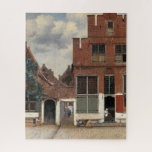 Johannes Vermeer - Little Street Jigsaw Puzzle<br><div class="desc">The Little Street - Johannes Vermeer,  Oil on canvas,  1657-1658</div>