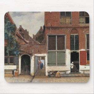 Johannes Vermeer - Little Street Mouse Mat