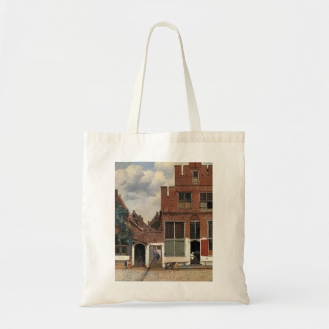 Johannes Vermeer - Little Street Tote Bag (Front)