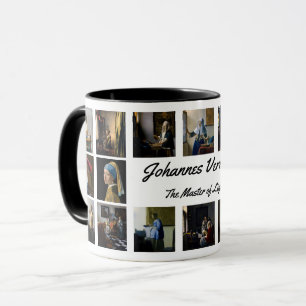 Johannes Vermeer - Masterpieces Grid Mug