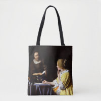 Johannes Vermeer - Mistress and Maid