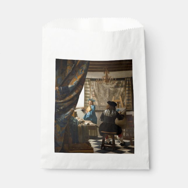 Johannes Vermeer - The Allegory of Painting Favour Bags (Front)