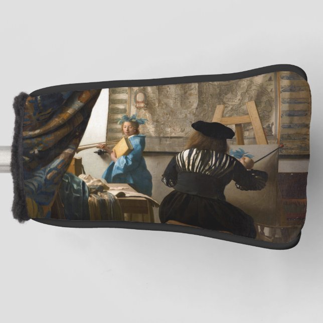 Johannes Vermeer - The Allegory of Painting Golf Head Cover (Front)