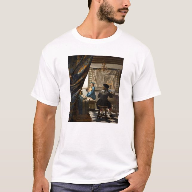 Johannes Vermeer - The Allegory of Painting T-Shirt (Front)