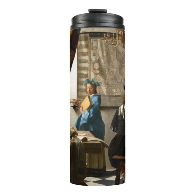 Johannes Vermeer - The Allegory of Painting Thermal Tumbler (Front)
