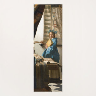 Johannes Vermeer - The Allegory of Painting Yoga Mat