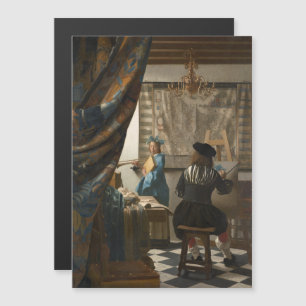 Johannes Vermeer, The Art Of Painting Magnetic Invitation