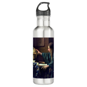 Johannes Vermeer - The Astronomer 710 Ml Water Bottle