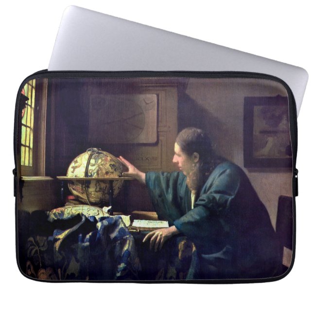 Johannes Vermeer - The Astronomer Laptop Sleeve (Front)