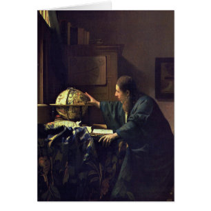 Johannes Vermeer - The Astronomer Painting