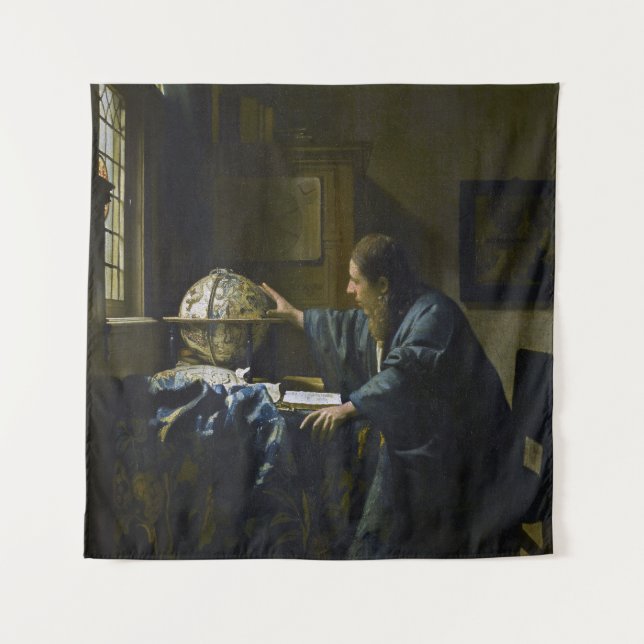 Johannes Vermeer - The Astronomer Tapestry (Front)