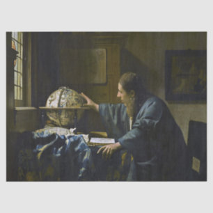 Johannes Vermeer - The Astronomer Tissue Paper