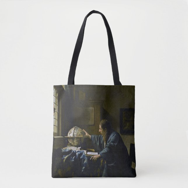 Johannes Vermeer - The Astronomer Tote Bag (Front)