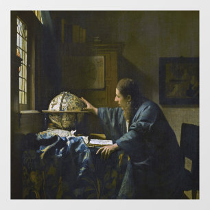 Johannes Vermeer - The Astronomer Window Cling