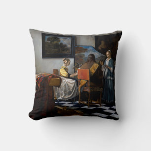 Johannes Vermeer - The Concert Cushion