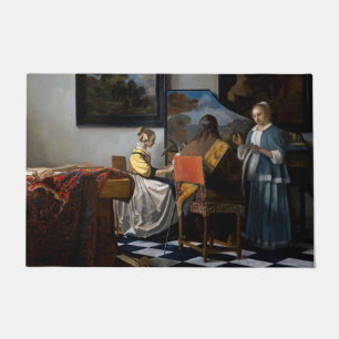 Johannes Vermeer - The Concert Doormat