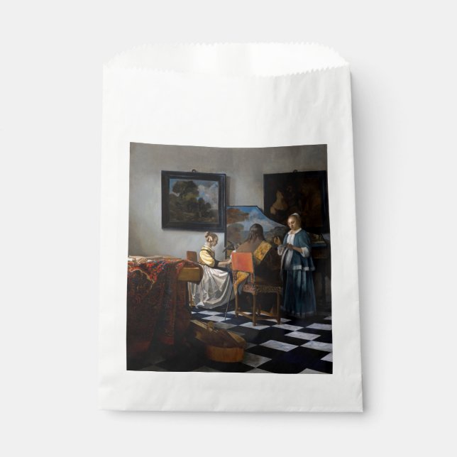 Johannes Vermeer - The Concert Favour Bags (Front)