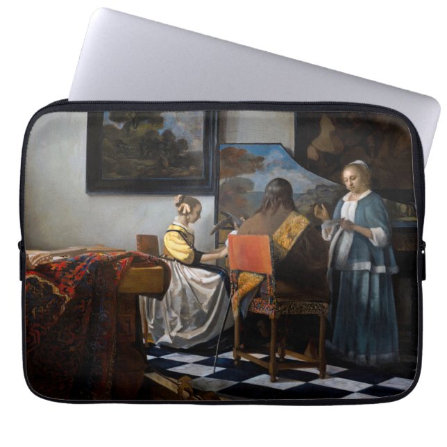 Johannes Vermeer - The Concert Laptop Sleeve (Front)