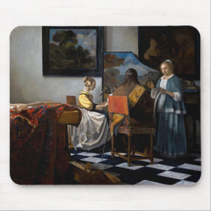 Johannes Vermeer - The Concert Mouse Mat