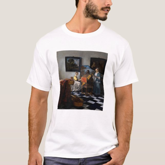 Johannes Vermeer - The Concert T-Shirt (Front)