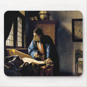 Johannes Vermeer - The Geographer Mouse Mat