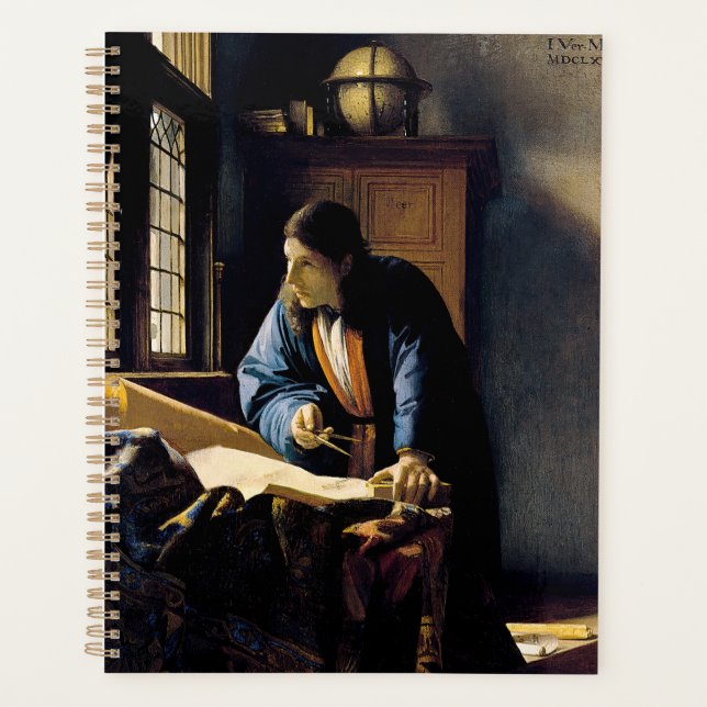 Johannes Vermeer - The Geographer Planner (Front)