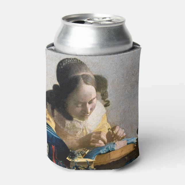 Johannes Vermeer - The Lacemaker Can Cooler (Can Front)