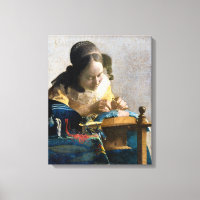 Johannes Vermeer - The Lacemaker