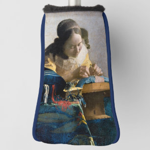 Johannes Vermeer - The Lacemaker Golf Head Cover