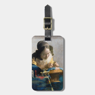 Johannes Vermeer - The Lacemaker Luggage Tag