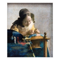 Johannes Vermeer - The Lacemaker