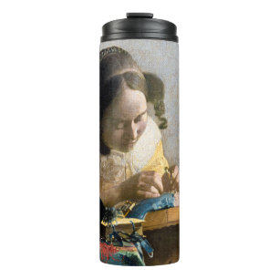 Johannes Vermeer - The Lacemaker Thermal Tumbler