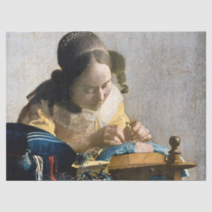 Johannes Vermeer - The Lacemaker Tissue Paper
