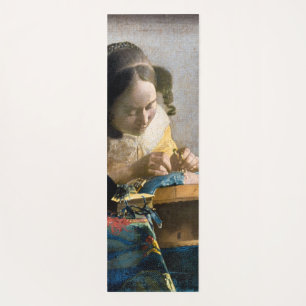 Johannes Vermeer - The Lacemaker Yoga Mat