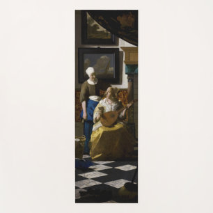 Johannes Vermeer - The Love Letter Yoga Mat