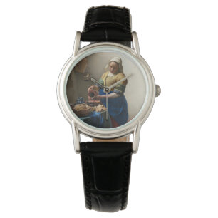 JOHANNES VERMEER - The milkmaid 1658 Watch