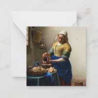 Johannes Vermeer - The Milkmaid