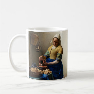 Johannes Vermeer - The Milkmaid Coffee Mug