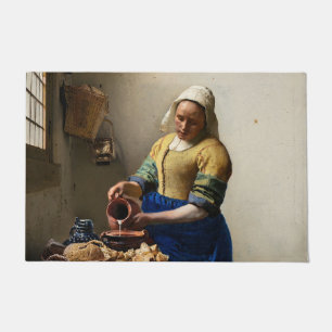 Johannes Vermeer - The Milkmaid Doormat
