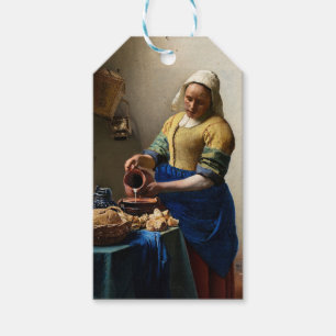 Johannes Vermeer - The Milkmaid Gift Tags