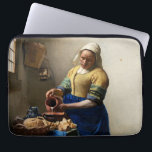 Johannes Vermeer - The Milkmaid Laptop Sleeve<br><div class="desc">The Milkmaid - Johannes Vermeer,  1660</div>
